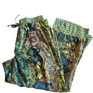 Anthropologie Alexandra Farmer Secret Garden Casual Pants  Medium